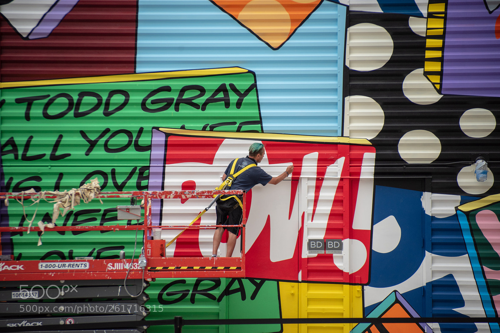 Nikon D750 sample photo. Graffiti city photography