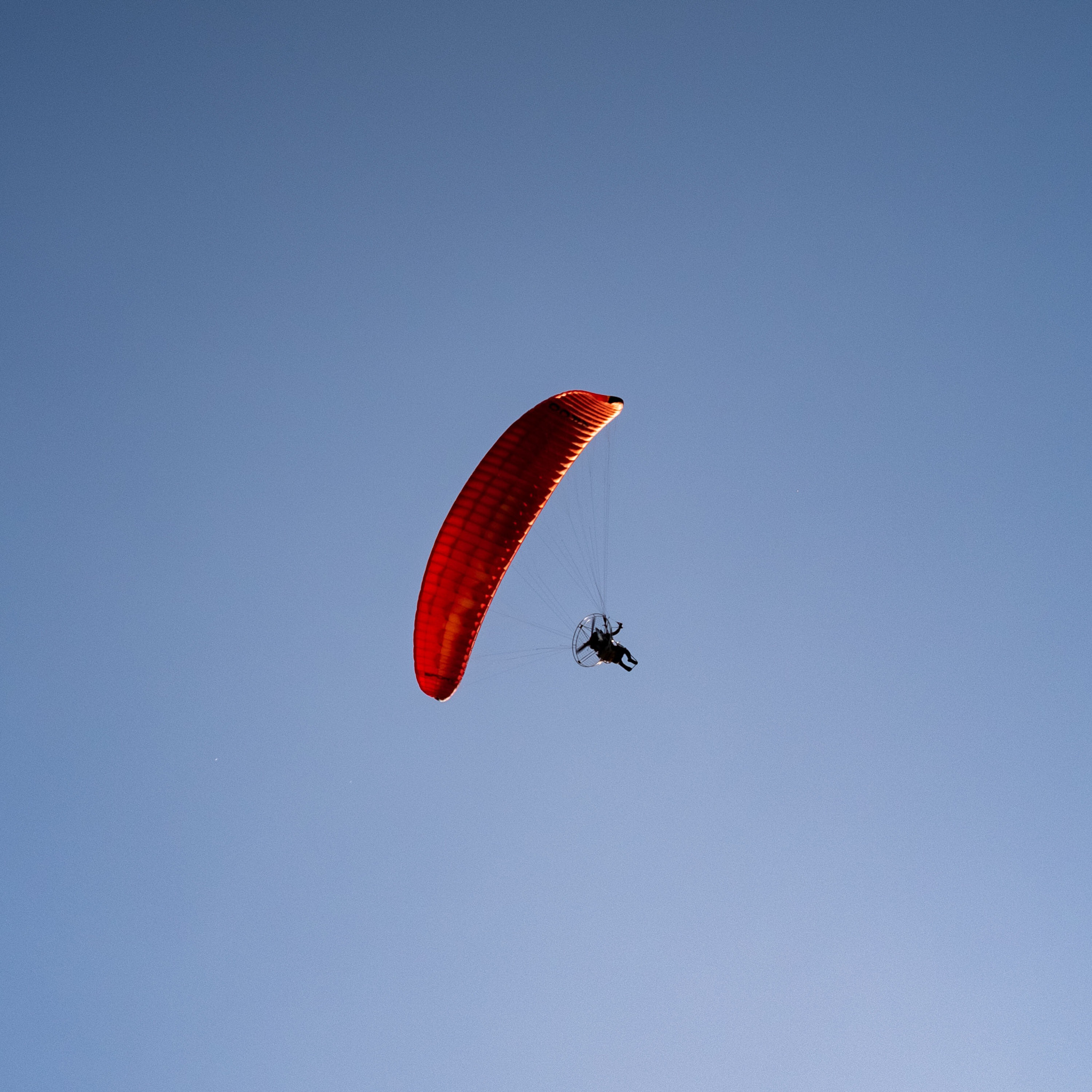 Fujifilm X-H1 sample photo. Paraglider  photography