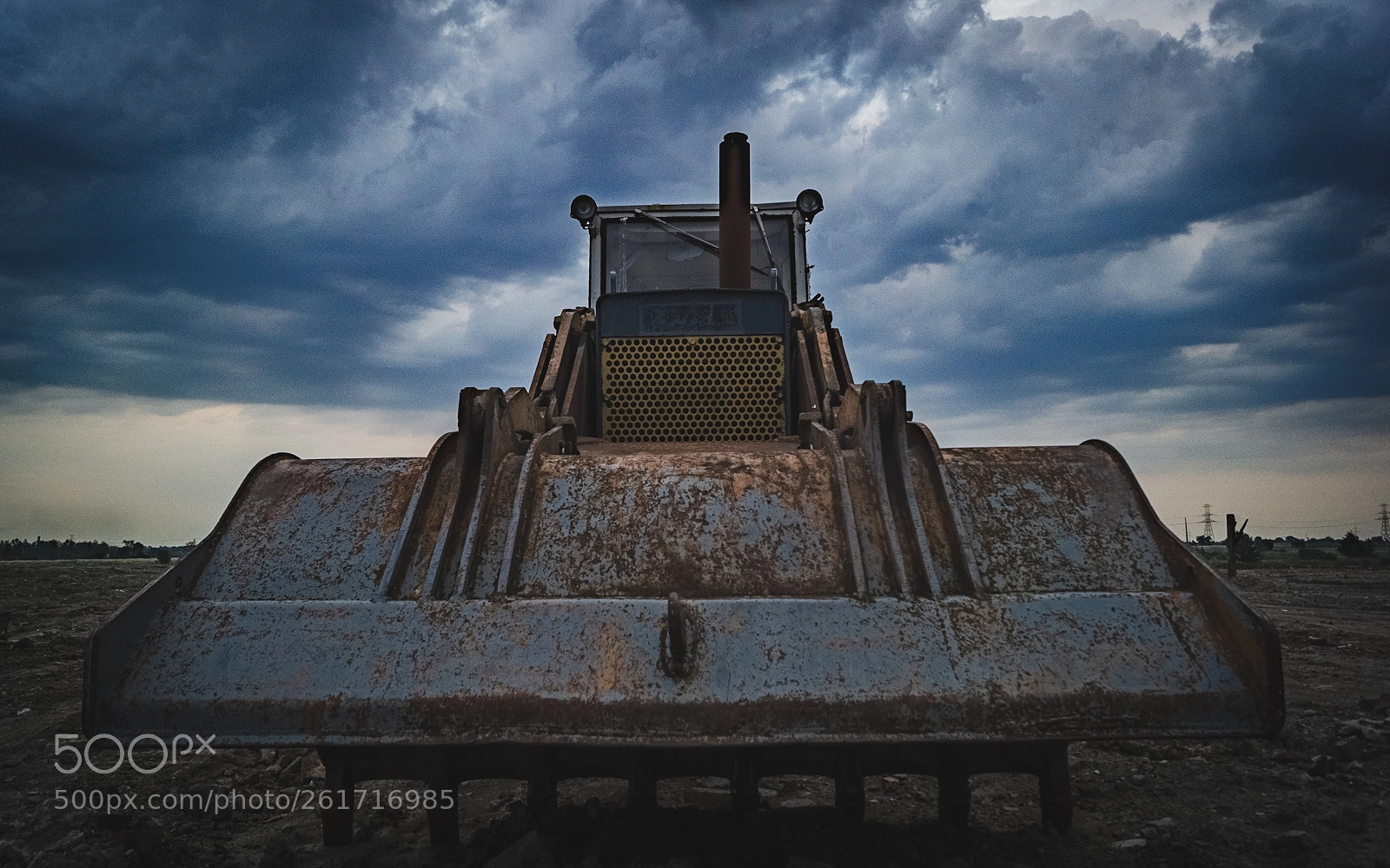 Sony SLT-A77 sample photo. Bulldozer photography