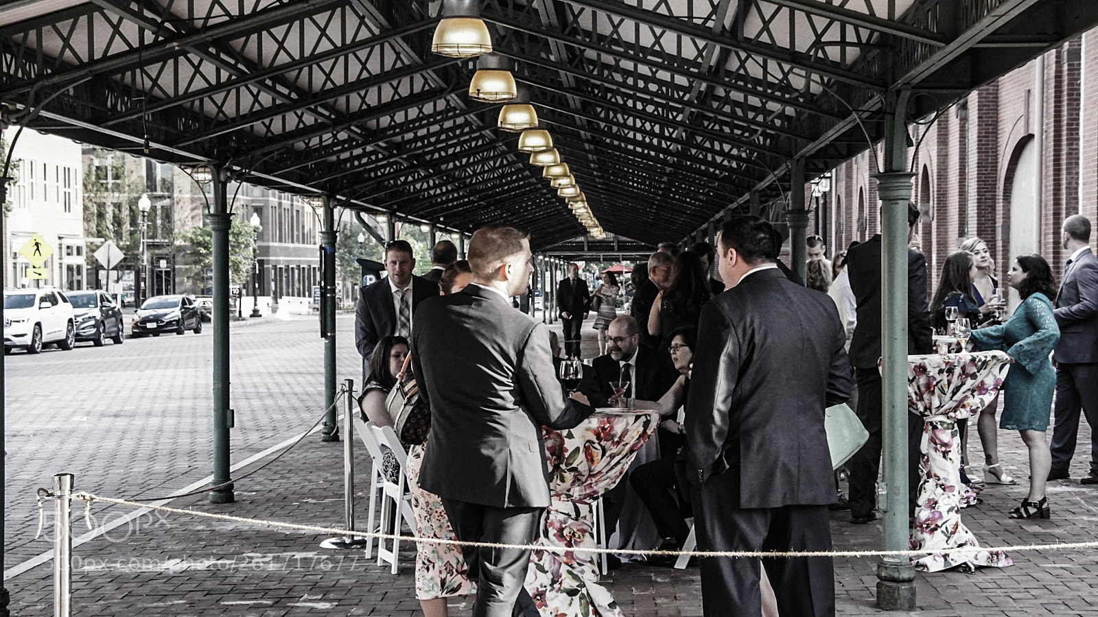 Sony a6000 sample photo. Reception outside eastern market photography