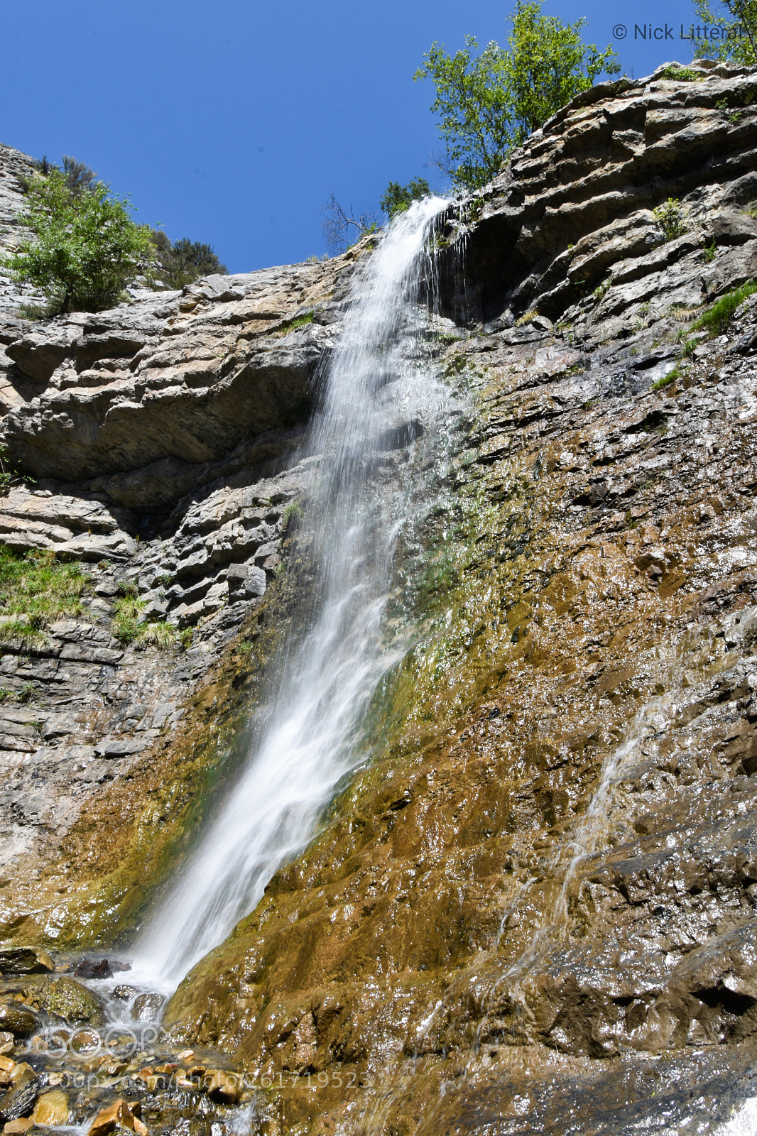 Nikon D3400 sample photo. Milky falls photography