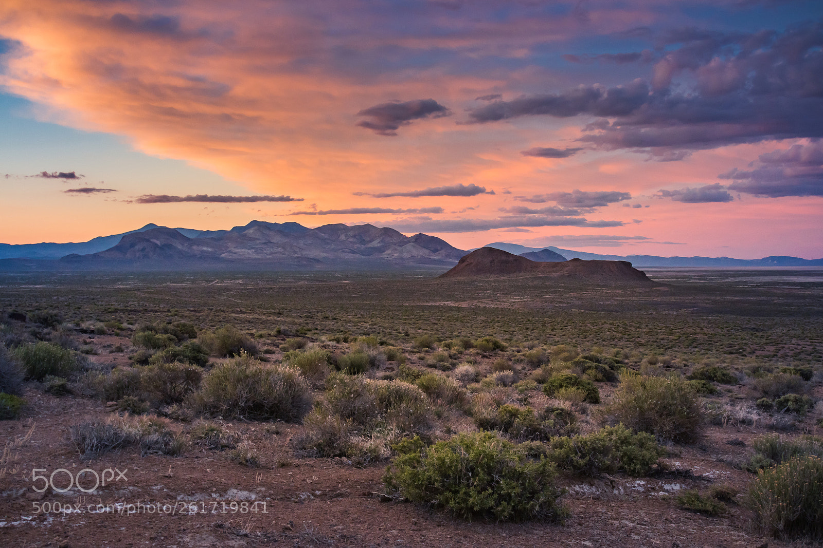 Canon EOS 70D sample photo. Black rock desert sunset photography