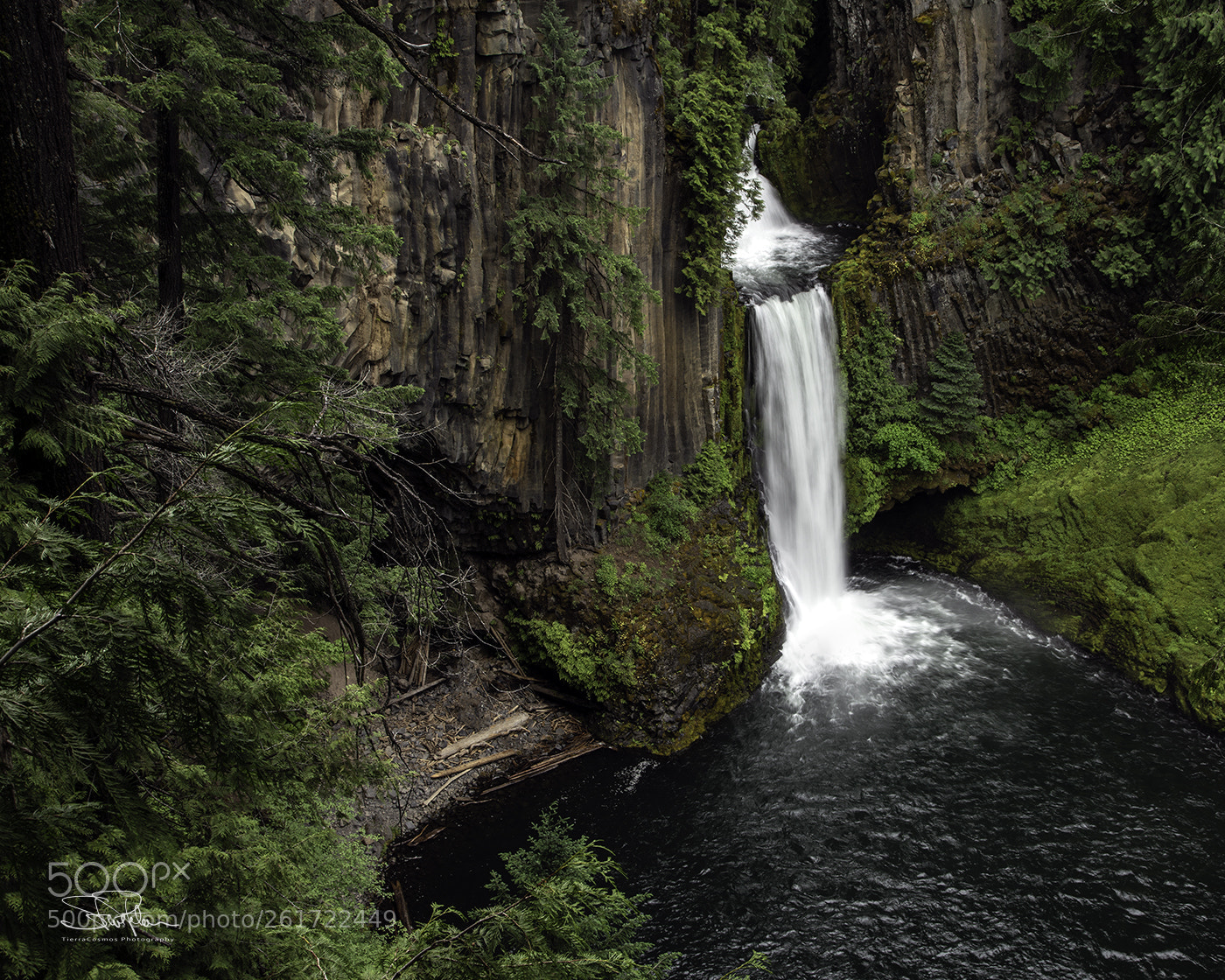 Sony a7R II sample photo. Toketee falls photography