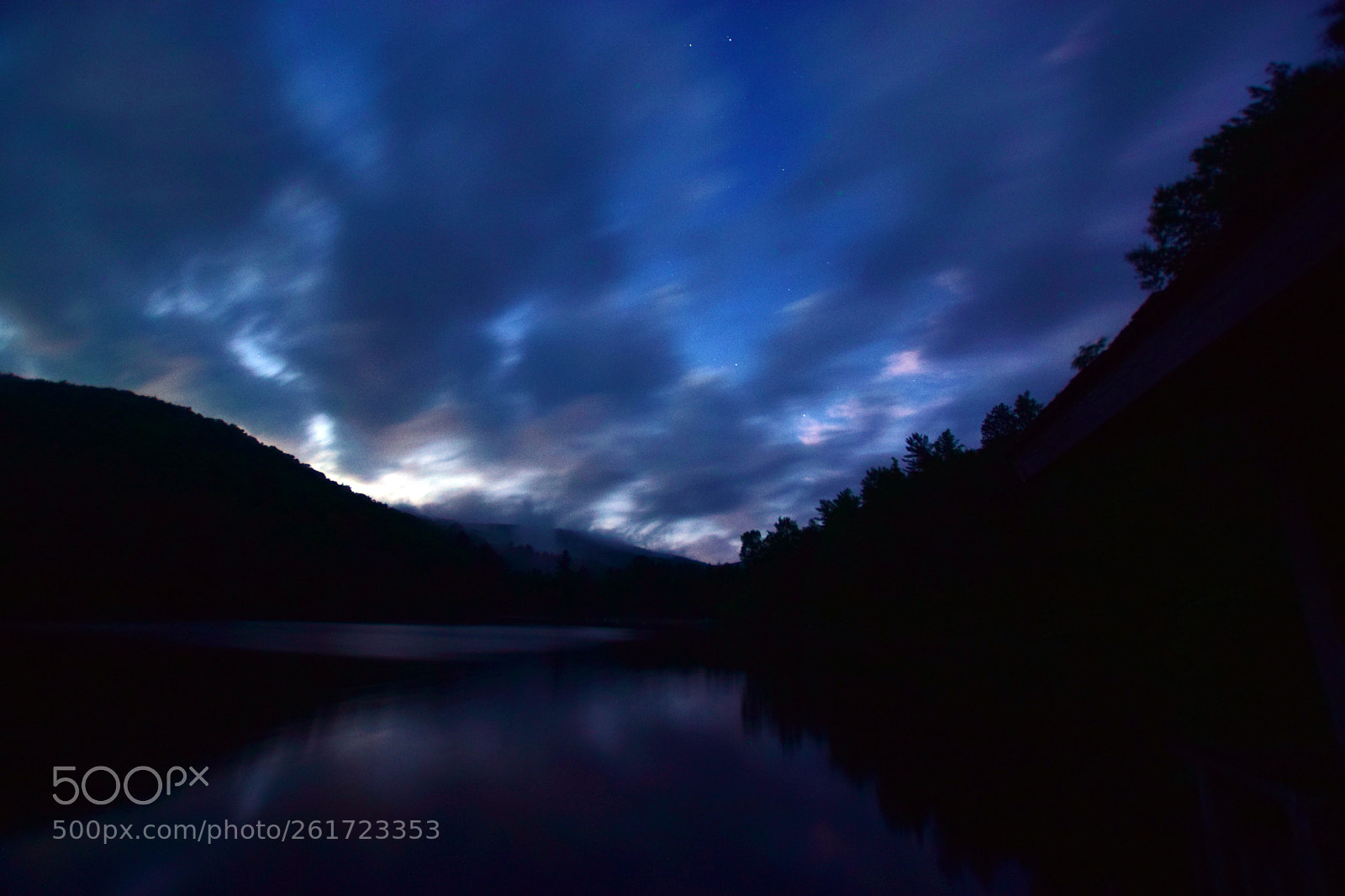 Nikon D5300 sample photo. Bear tree lake twilight photography