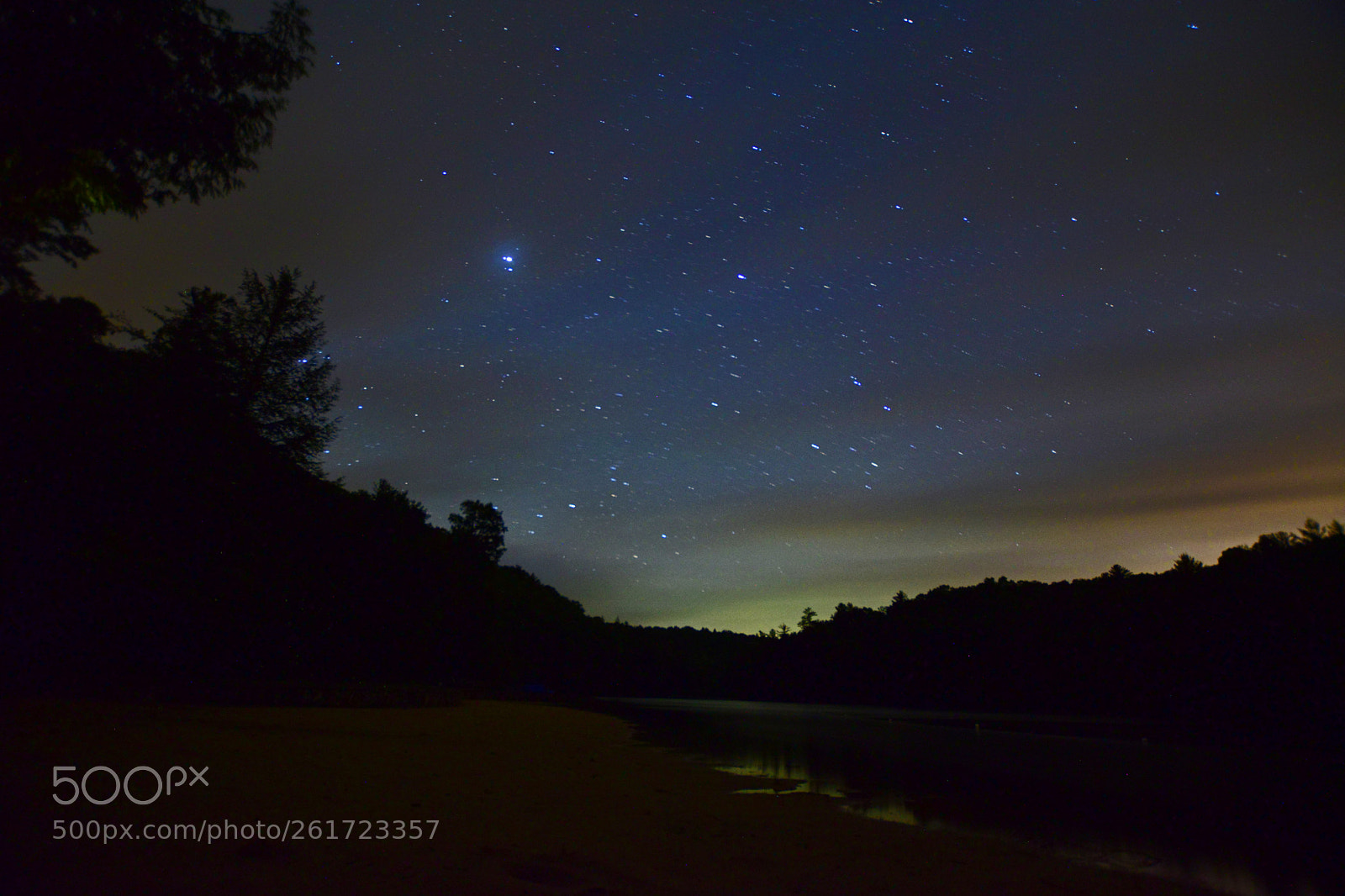 Nikon D5300 sample photo. Lakeside stars photography