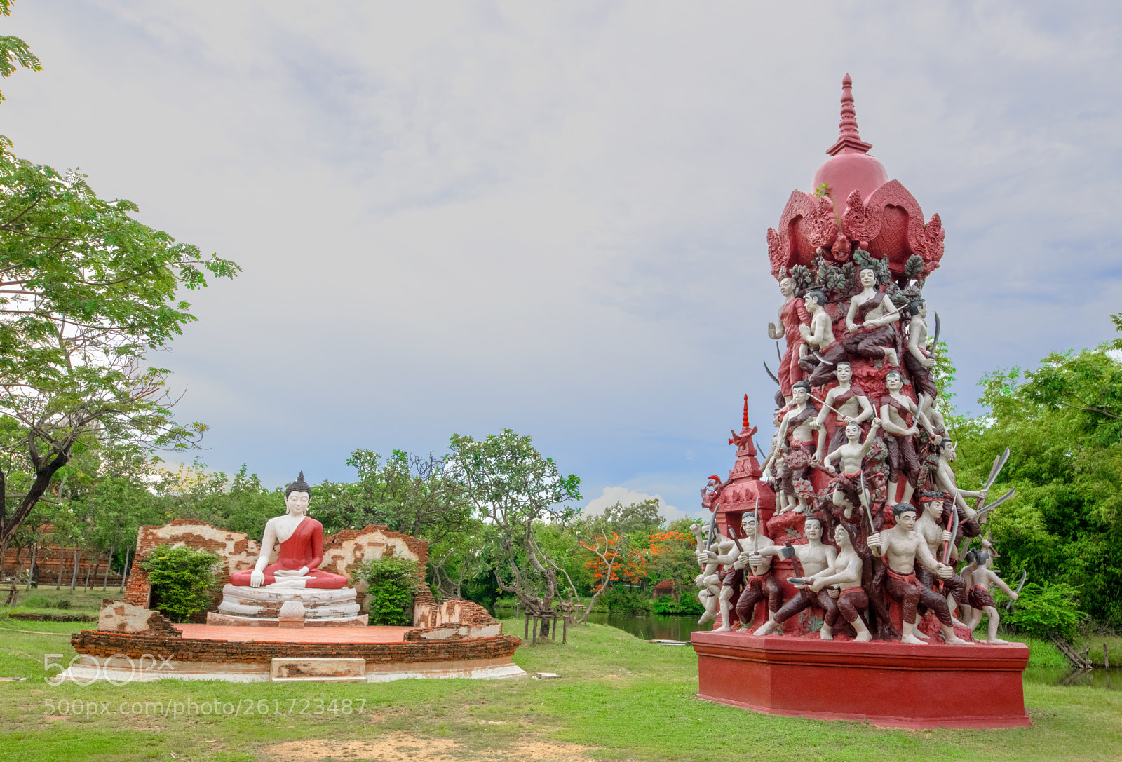 Nikon D850 sample photo. Bouddha sous haute protection photography