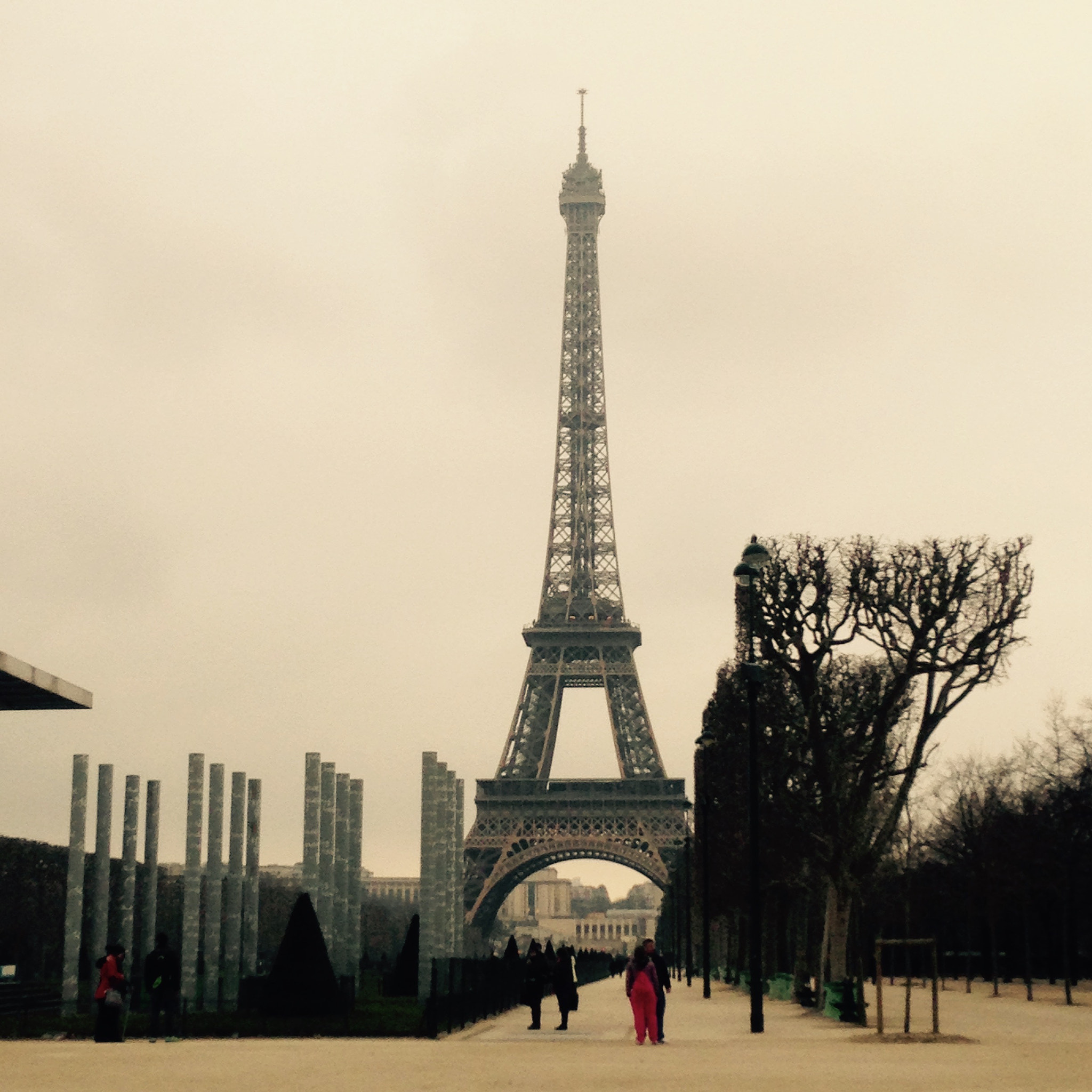 Apple iPhone 5c sample photo. Eiffel tower photography