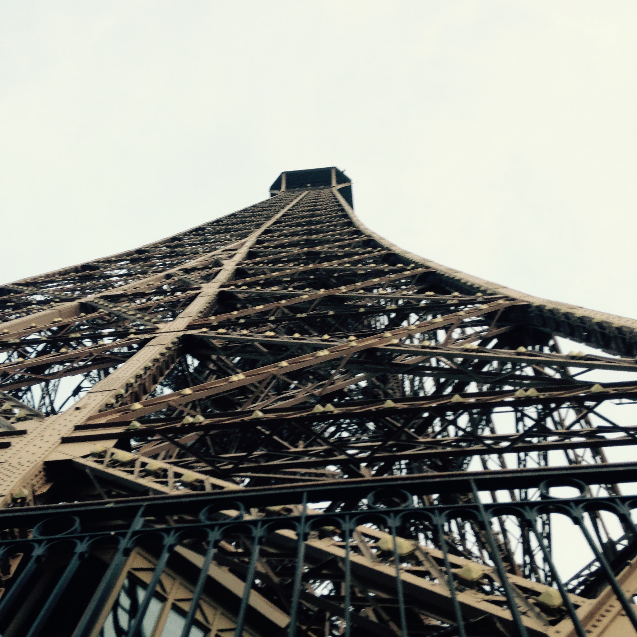 Apple iPhone 5c sample photo. Eiffel tower under view photography