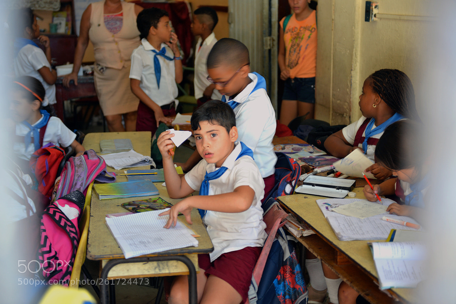 Nikon D610 sample photo. Classroom in havana photography