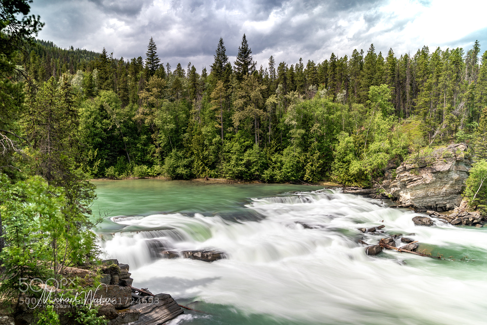 Canon EOS 5D Mark IV sample photo. Rearguard falls, bc photography