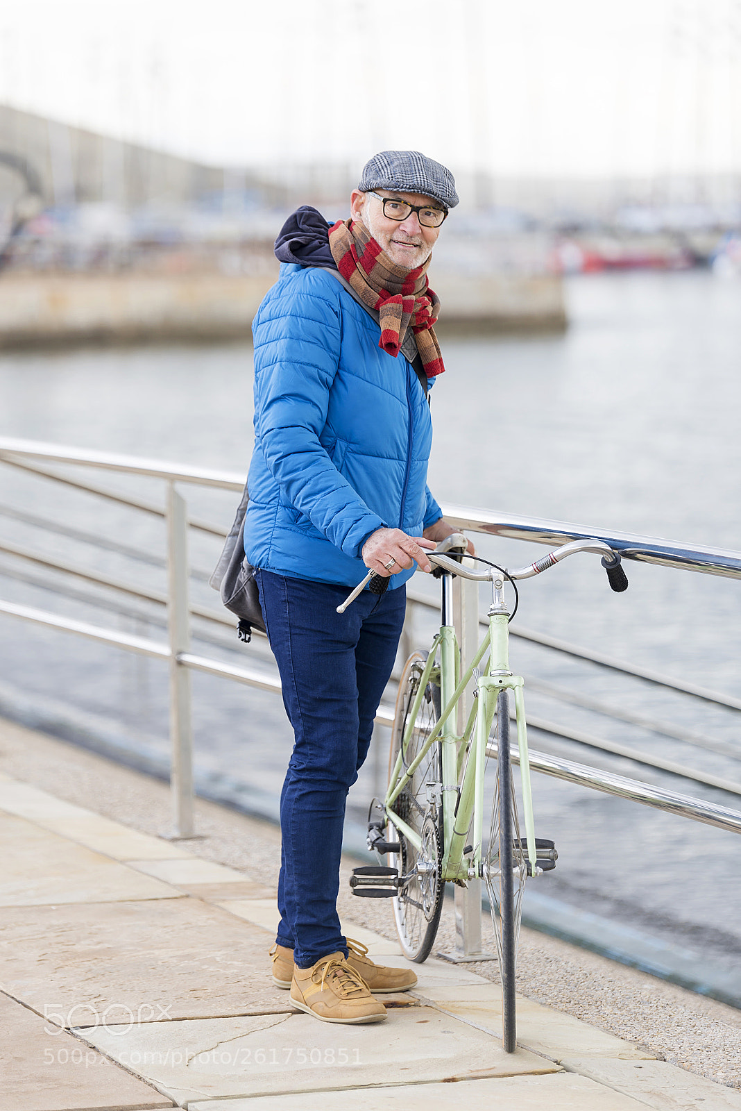 Nikon D610 sample photo. Portrait senior man walking photography