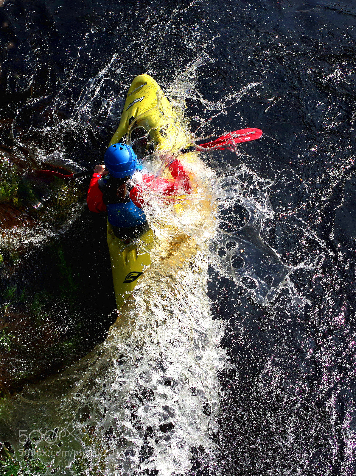 Pentax K-3 sample photo. Kayak launch photography