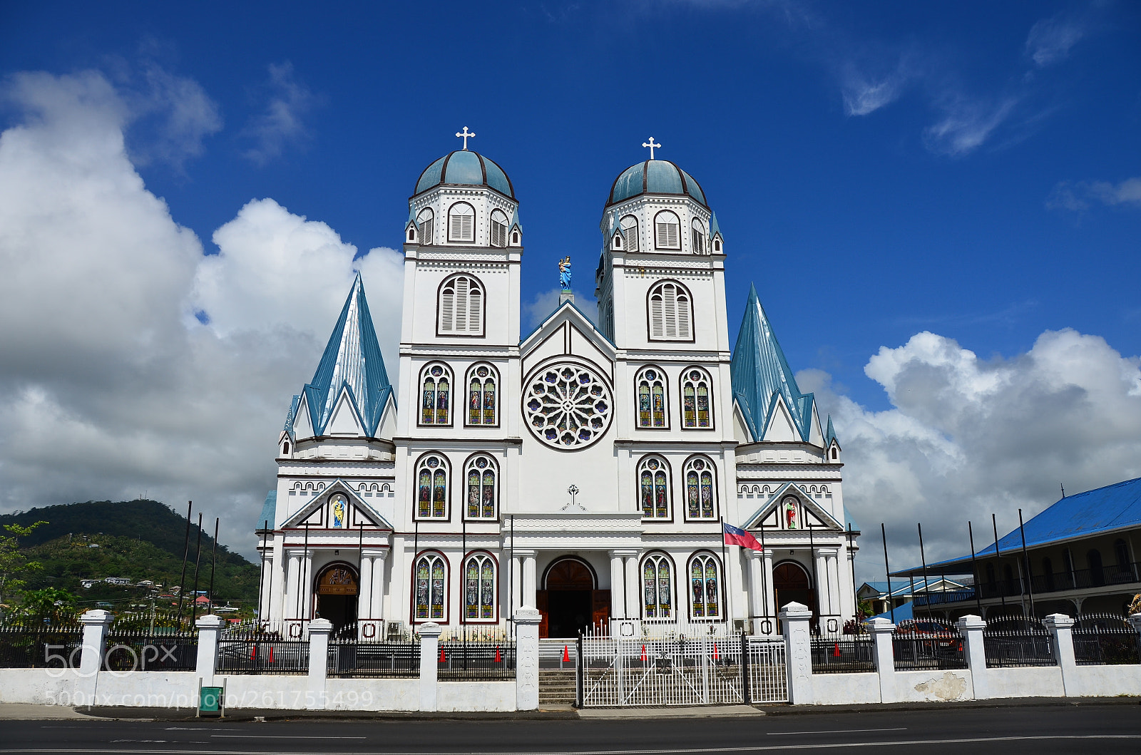 Nikon D7000 sample photo. Catholic cathedral.  apia, samoa photography