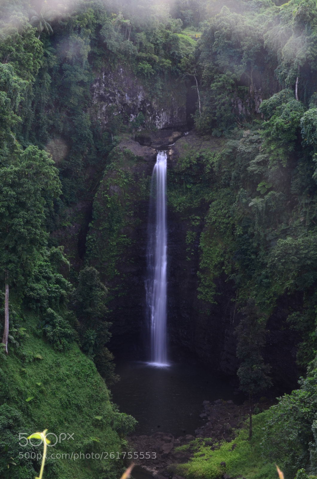 Nikon D7000 sample photo. Fuipisia waterfall, samoa photography