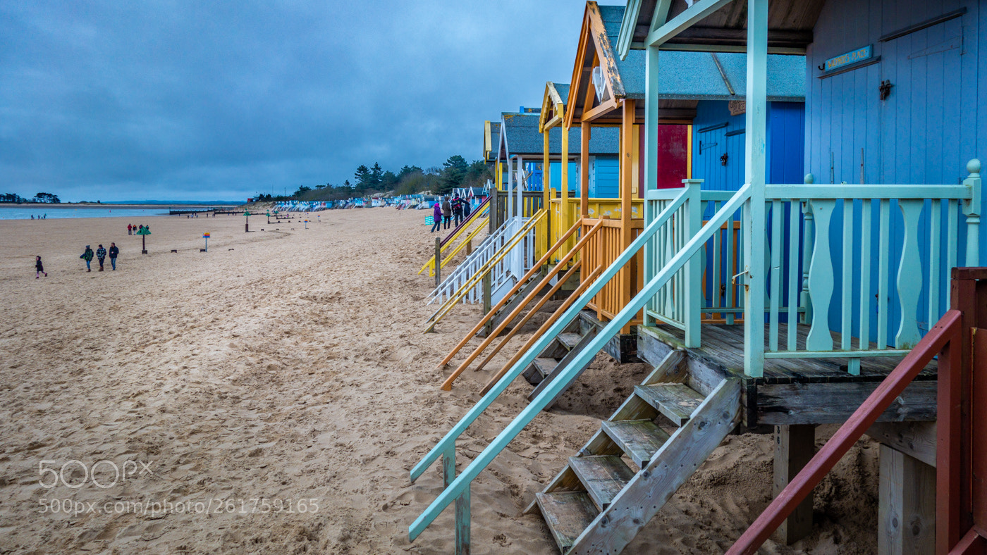 Sony Cyber-shot DSC-RX100 II sample photo. Beach houses photography