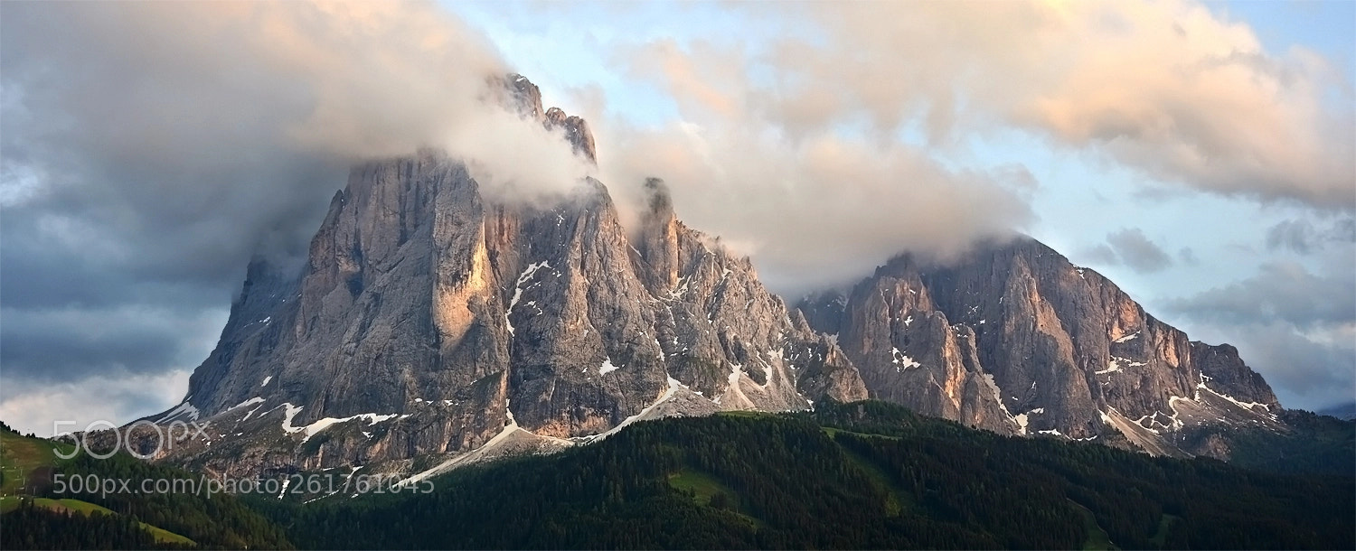 Nikon D7200 sample photo. Langkofel und plattkofel (dolomiten) photography