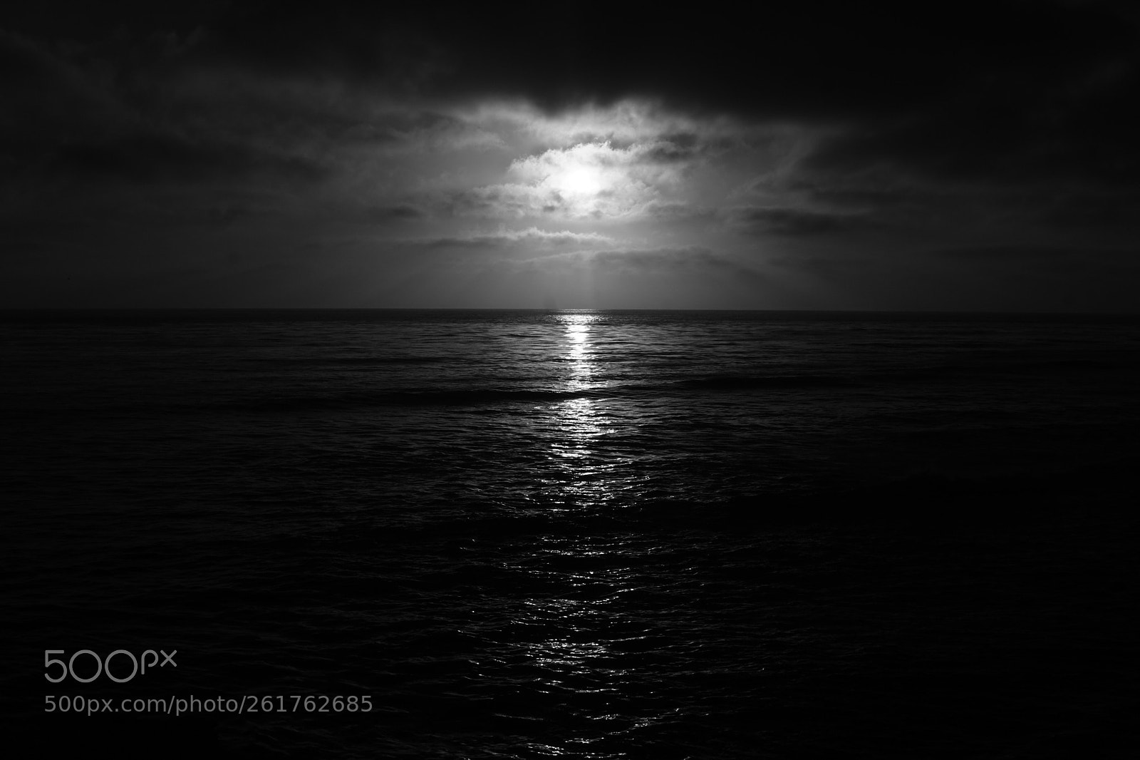 Sony a6300 sample photo. Black and white sunset  photography