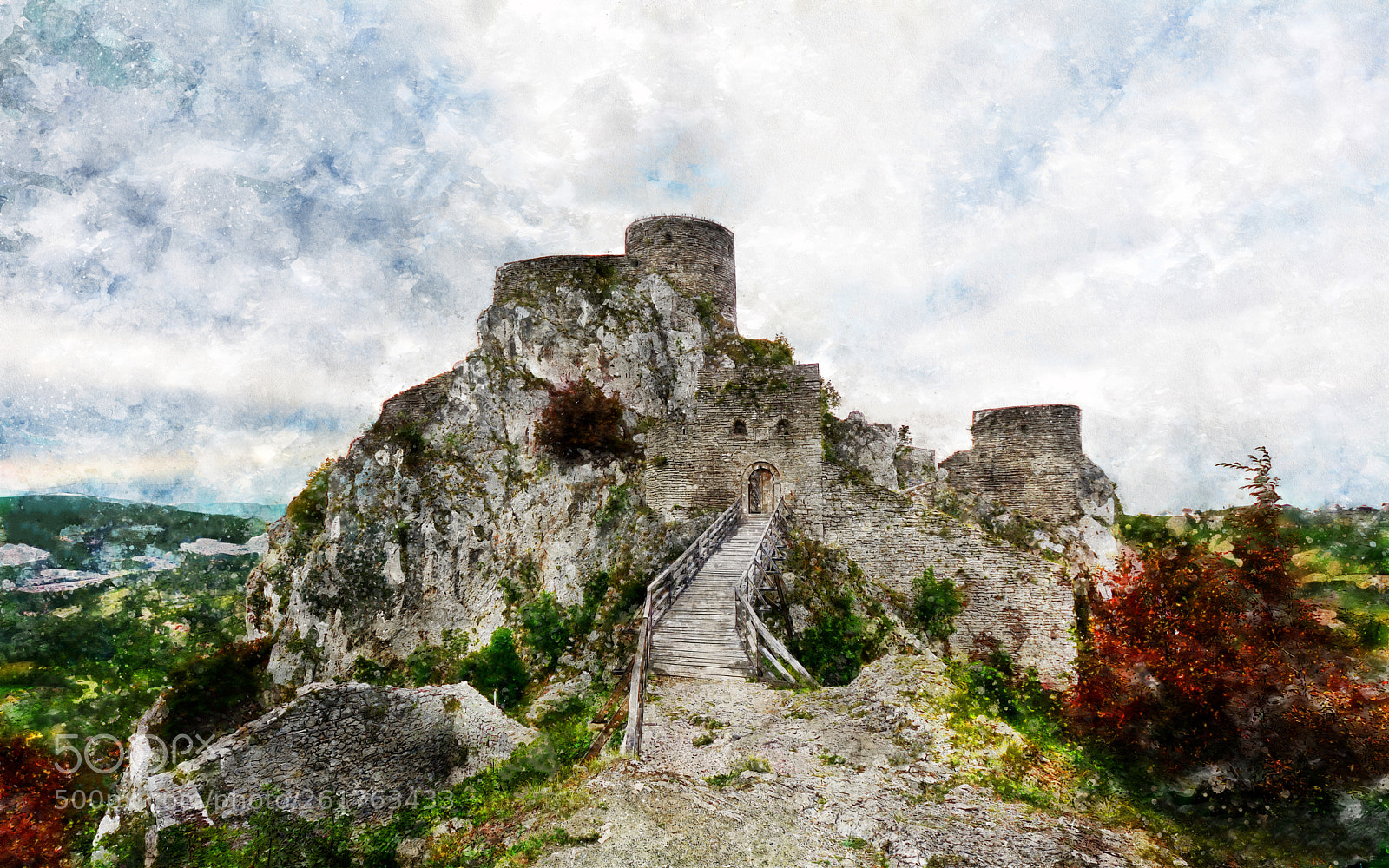 Nikon D7100 sample photo. Old city srebrenik, bosnia photography