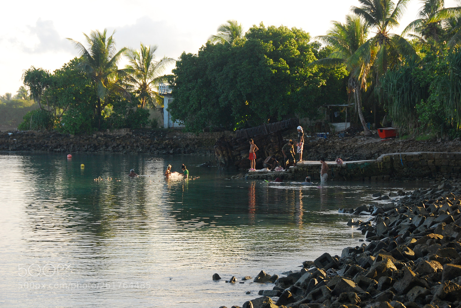 Nikon D80 sample photo. Te namo lagoon.  funafuti. photography