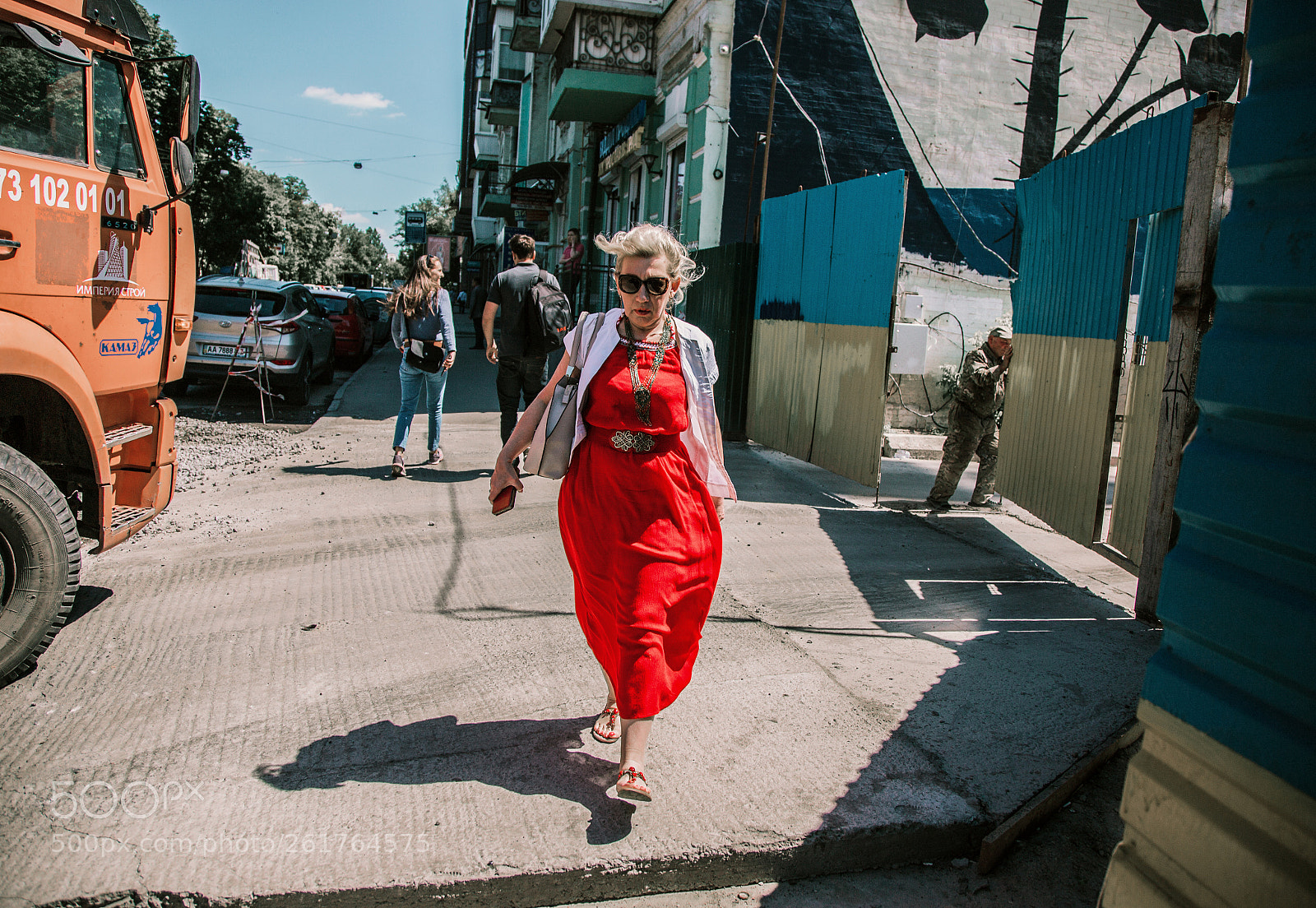 Canon EOS 6D sample photo. Lady in red photography
