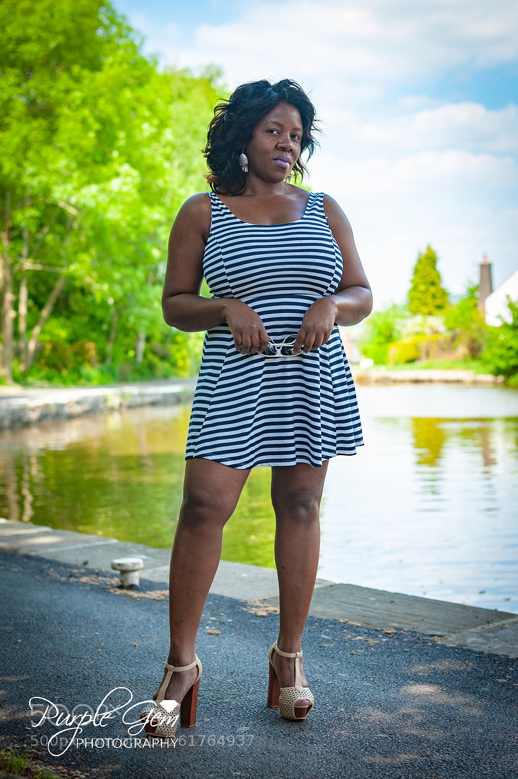 Nikon D700 sample photo. Blue & white stripes photography