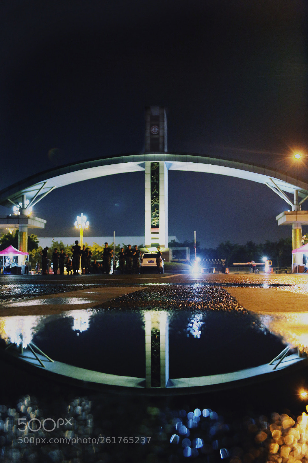 Canon EOS 6D sample photo. 夜行--倒影！ photography