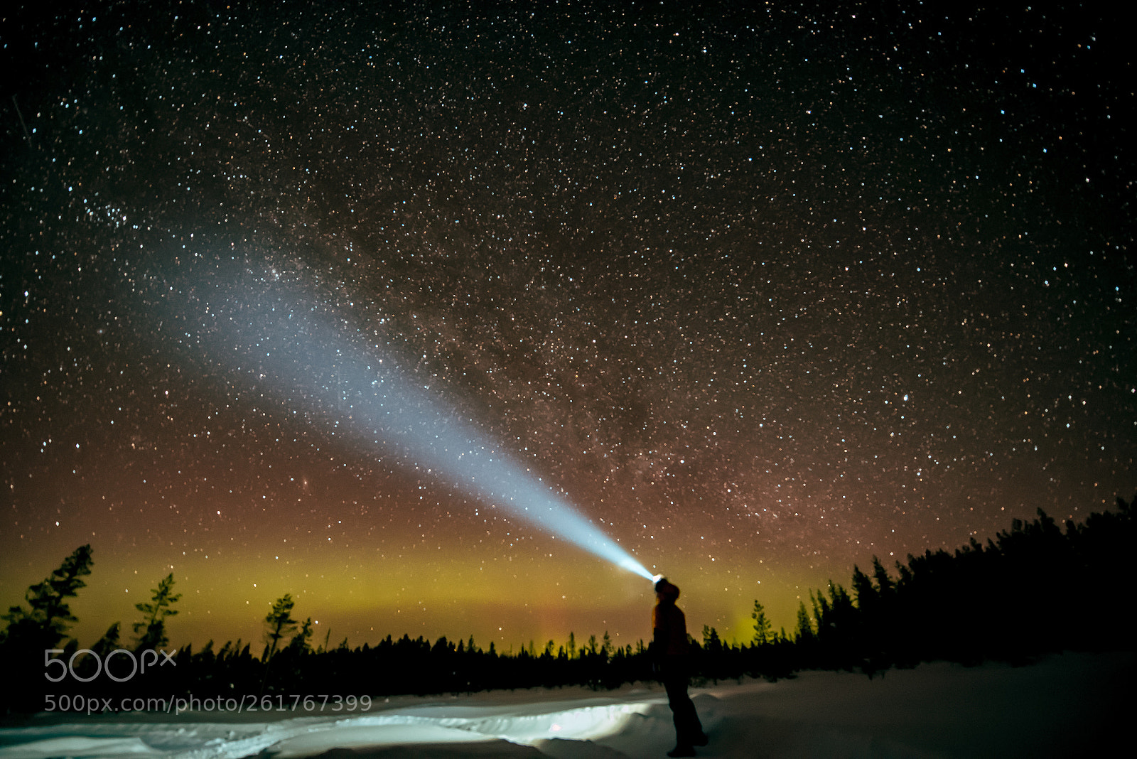 Nikon D750 sample photo. Milkyway and polarlights photography