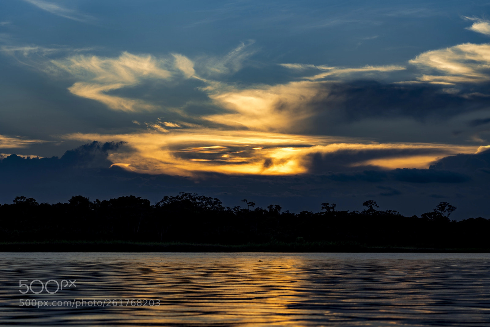 Sony a7R III sample photo. Amazonian sunset near iquitos photography