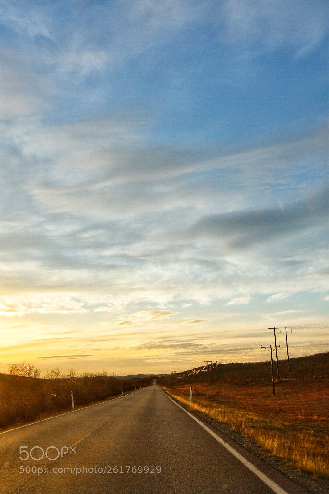 Nikon D7200 sample photo. Endless road to north  photography