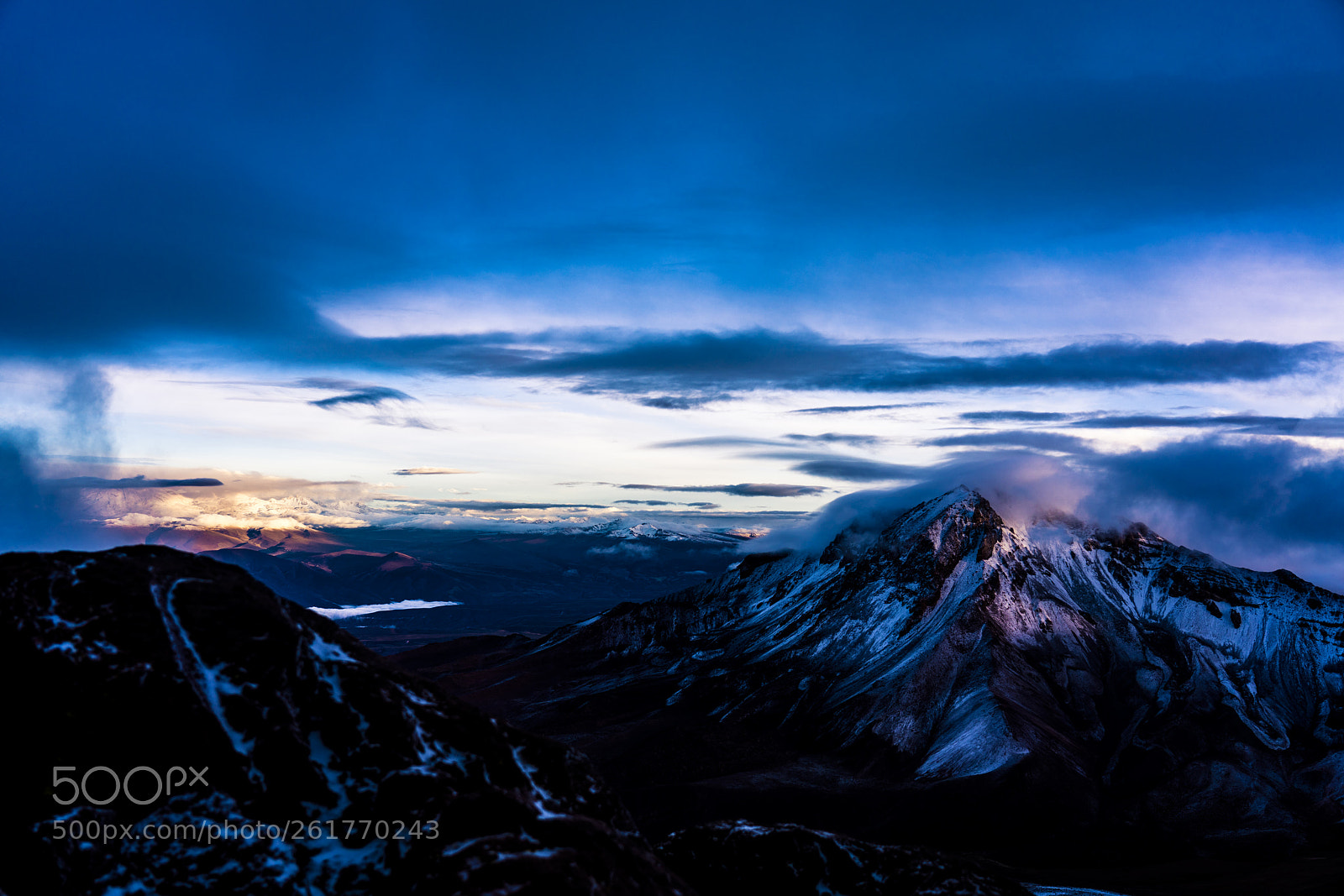 Sony a7R III sample photo. View on volcano smoking photography