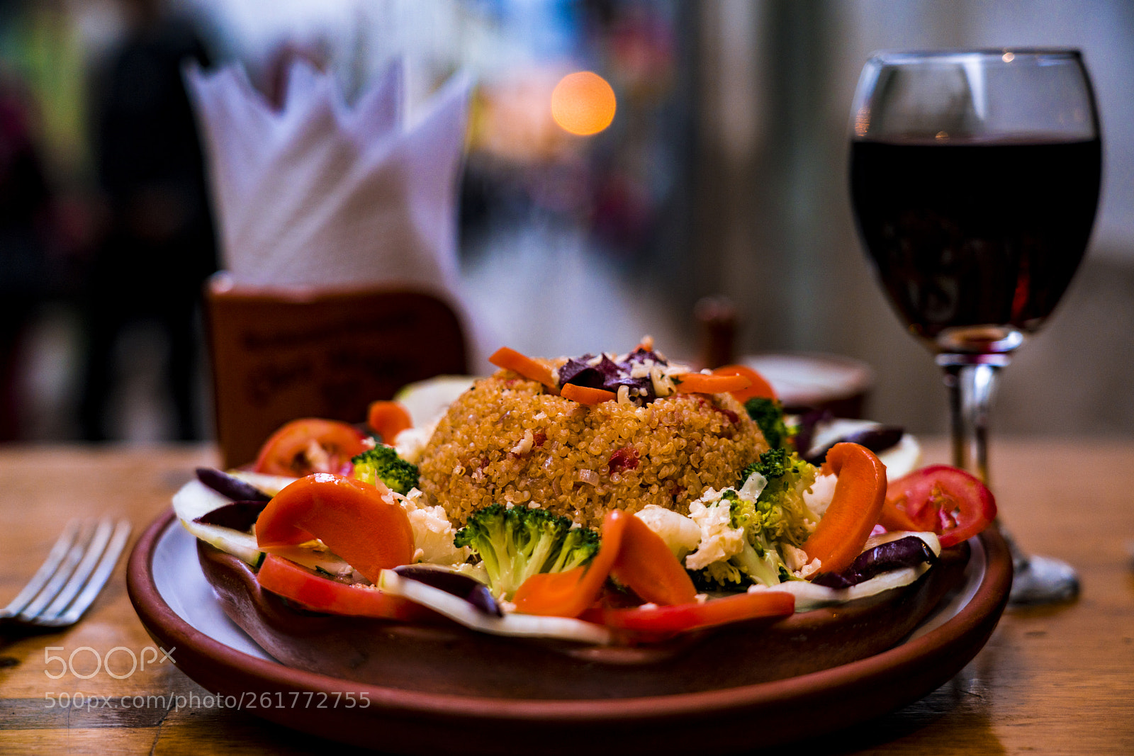 Sony a7R III sample photo. Vegetarian food quinoa, brocolli photography