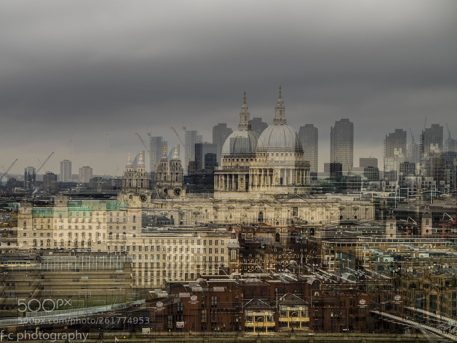 Olympus OM-D E-M1 sample photo. Sait paul's cathdral i photography