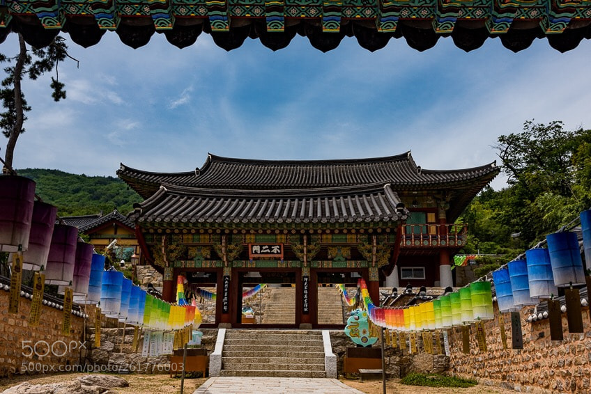 Nikon D750 sample photo. Temple in the city photography
