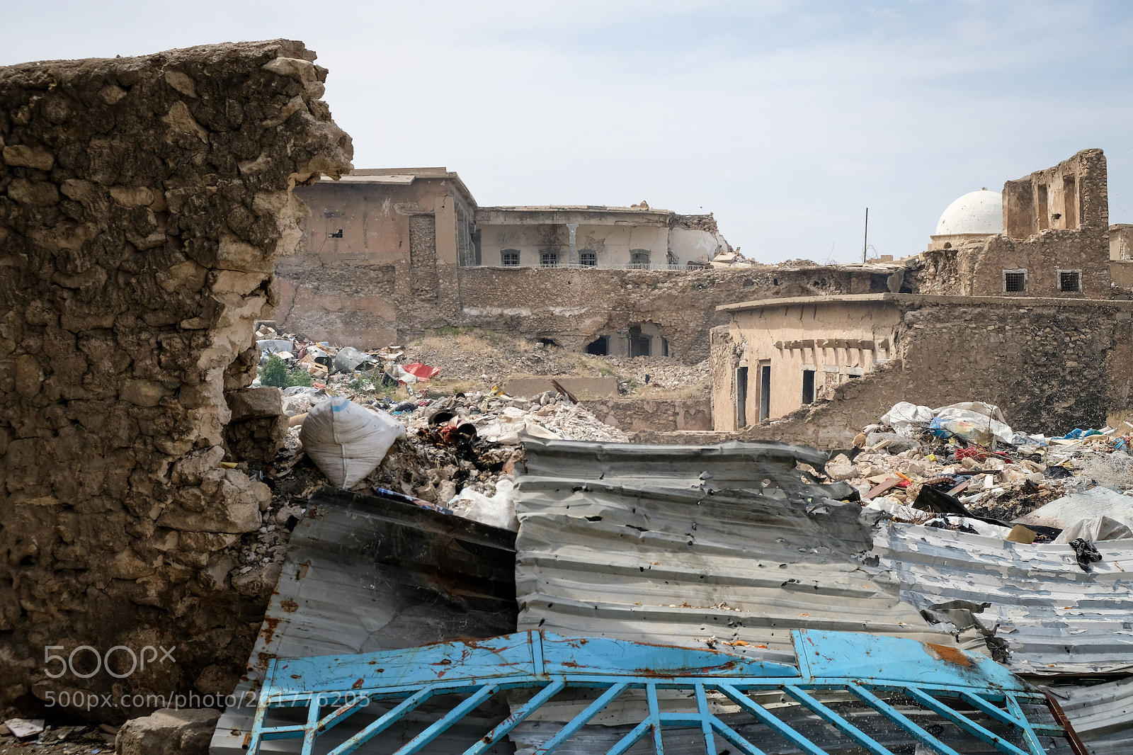 Fujifilm X-T2 sample photo. Church complex old mosul photography