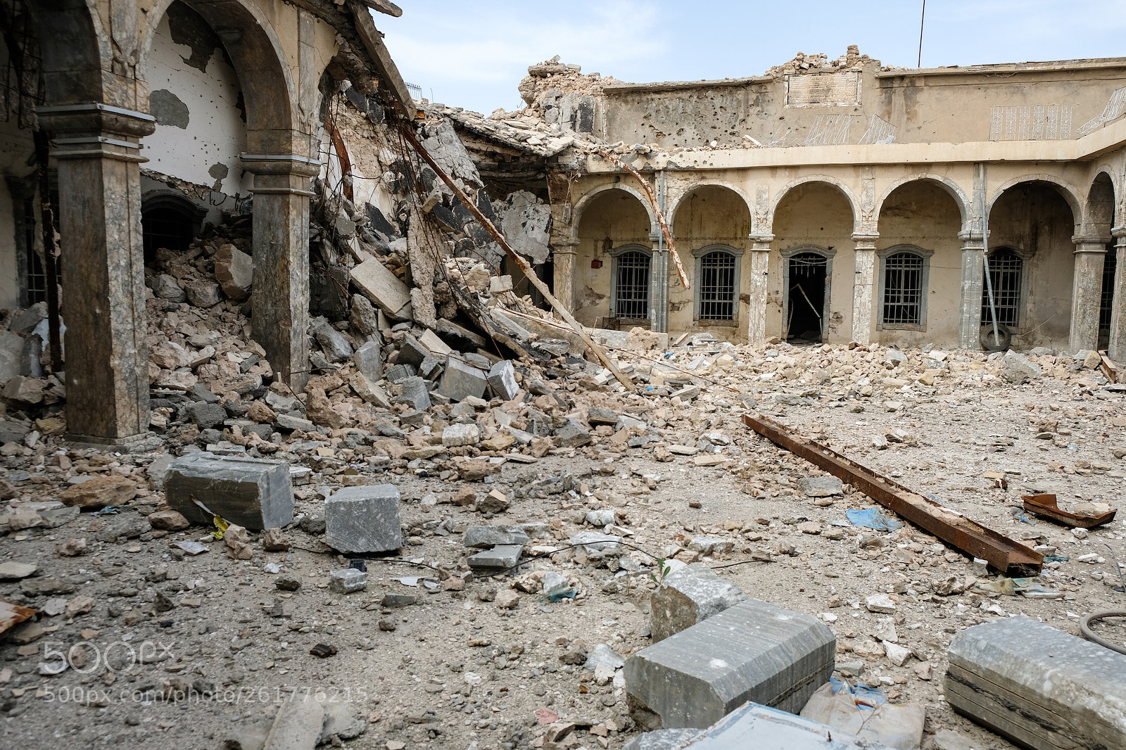 Fujifilm X-T2 sample photo. Church complex old mosul photography