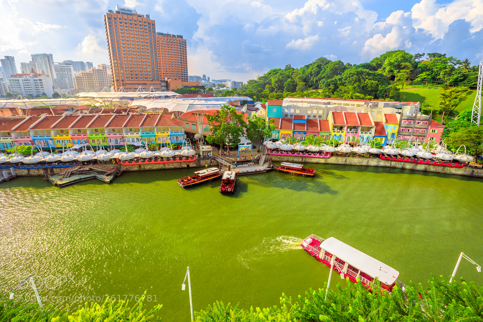 Canon EOS 5D Mark IV sample photo. Clarke quay daylight aerial photography