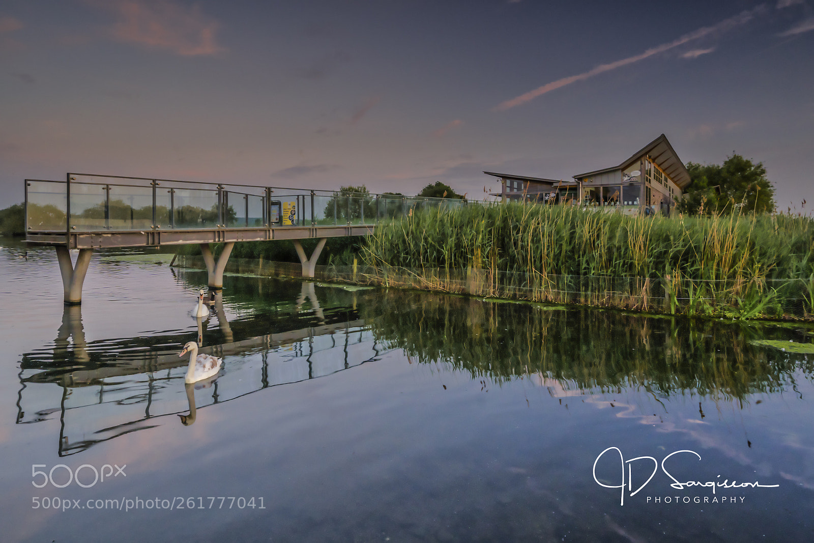 Sony a7 III sample photo. Dusk at attenborough  photography