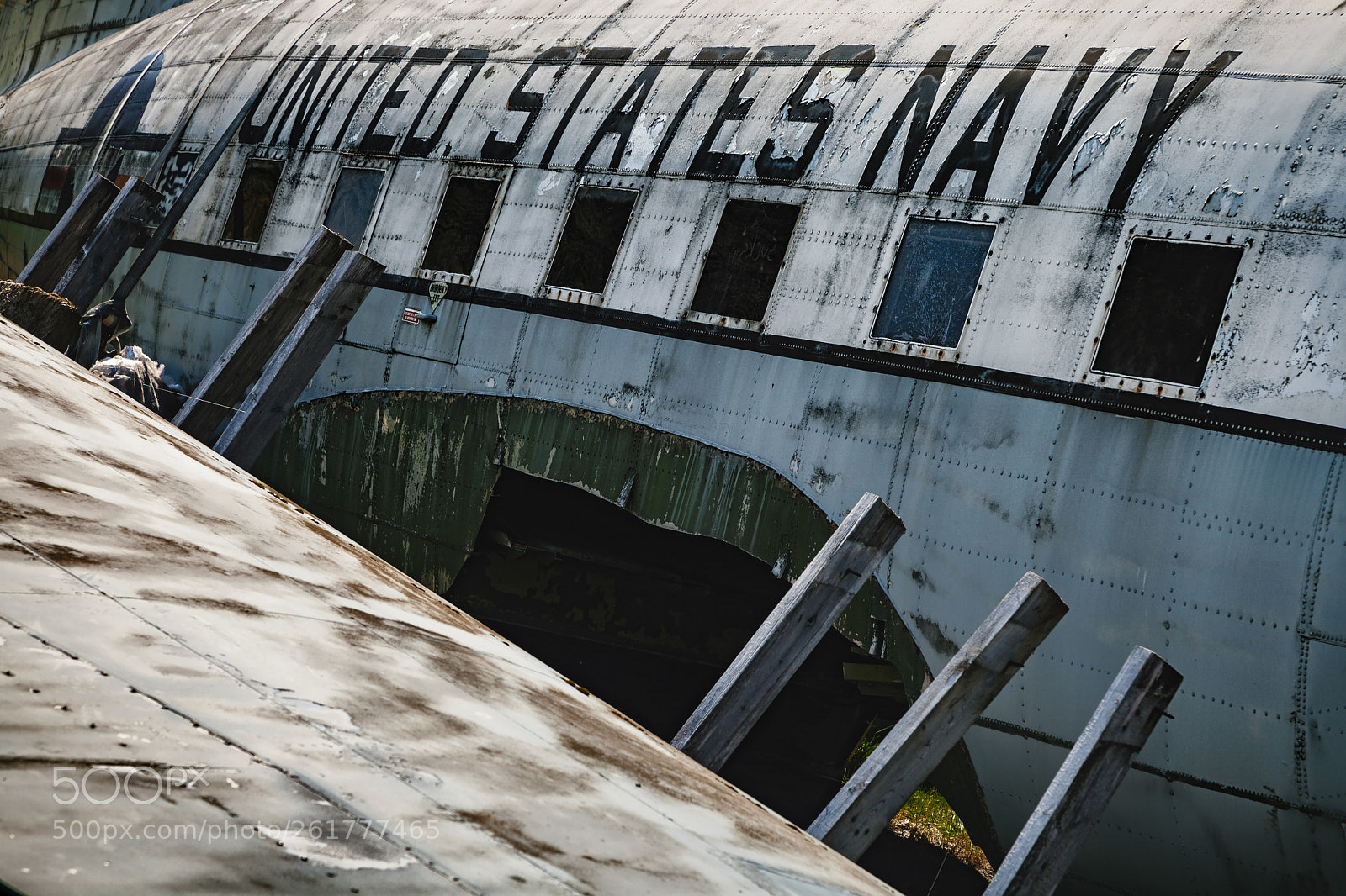 Canon EOS 5D Mark II sample photo. Airplane wrack graveyard in photography