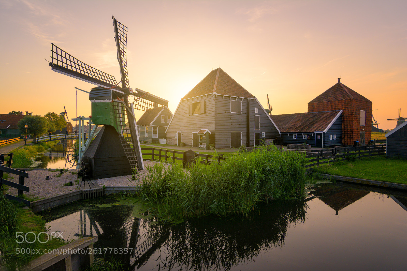 Nikon D7100 sample photo. Zaanse sunset photography