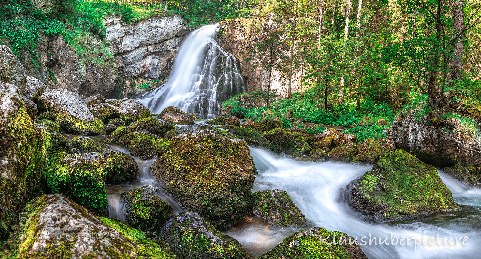 Canon EOS 6D Mark II sample photo. Pano waterfall photography
