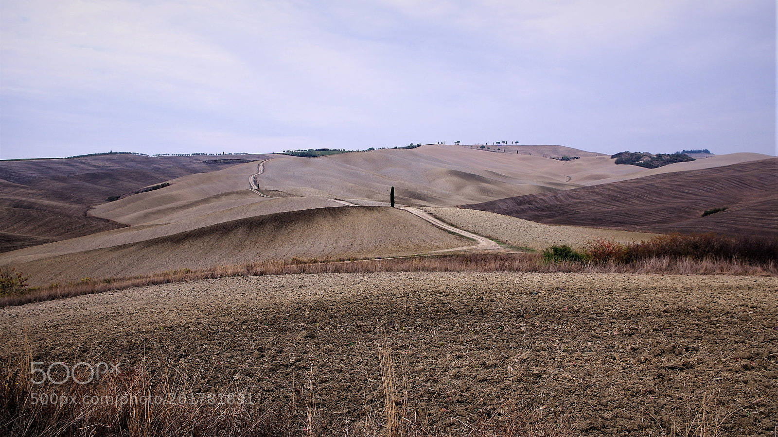 smc PENTAX-DA L 18-55mm F3.5-5.6 sample photo. Landscape sulle colline senesi photography