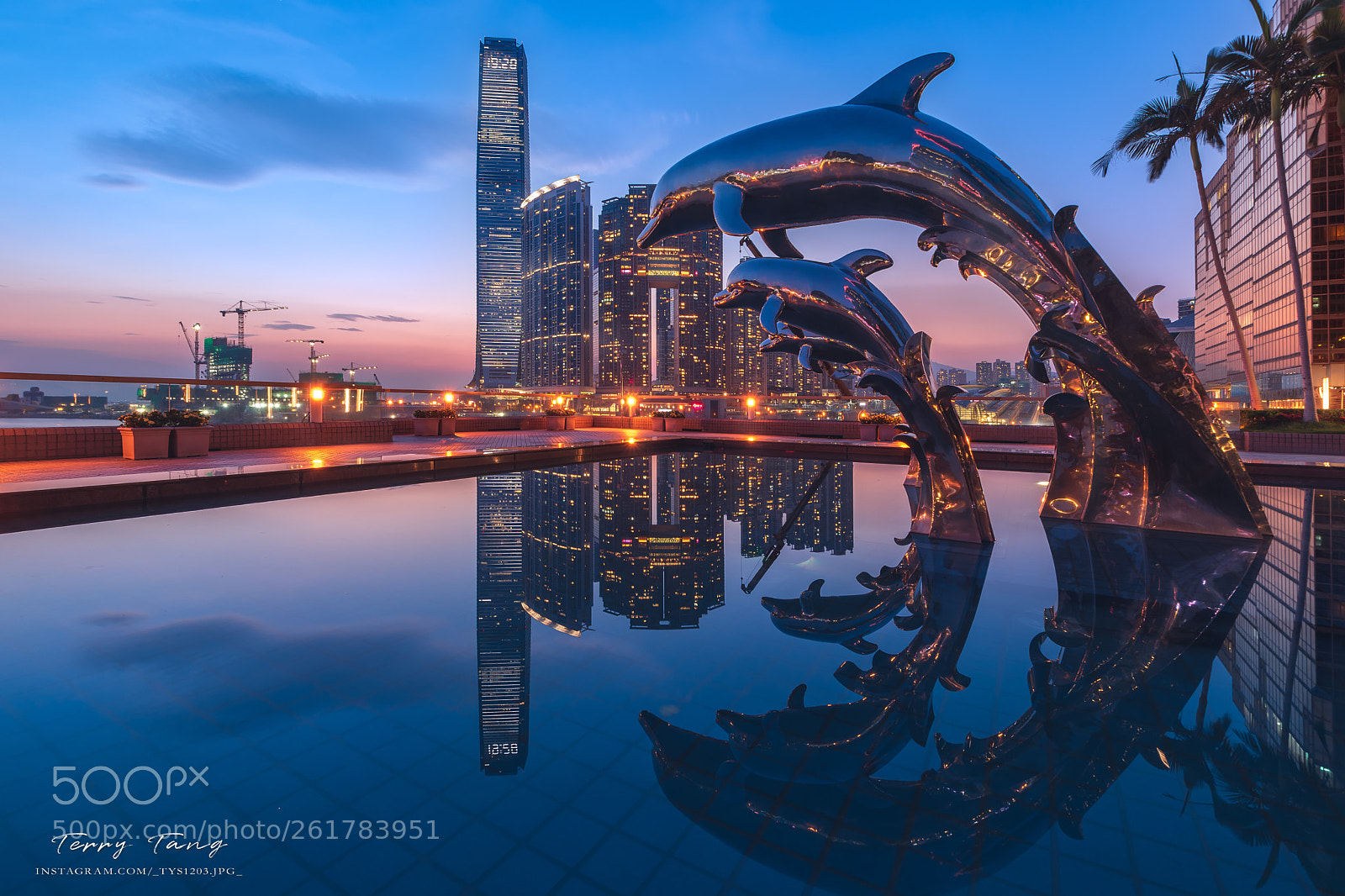 Nikon D5500 sample photo. Night at china hong photography