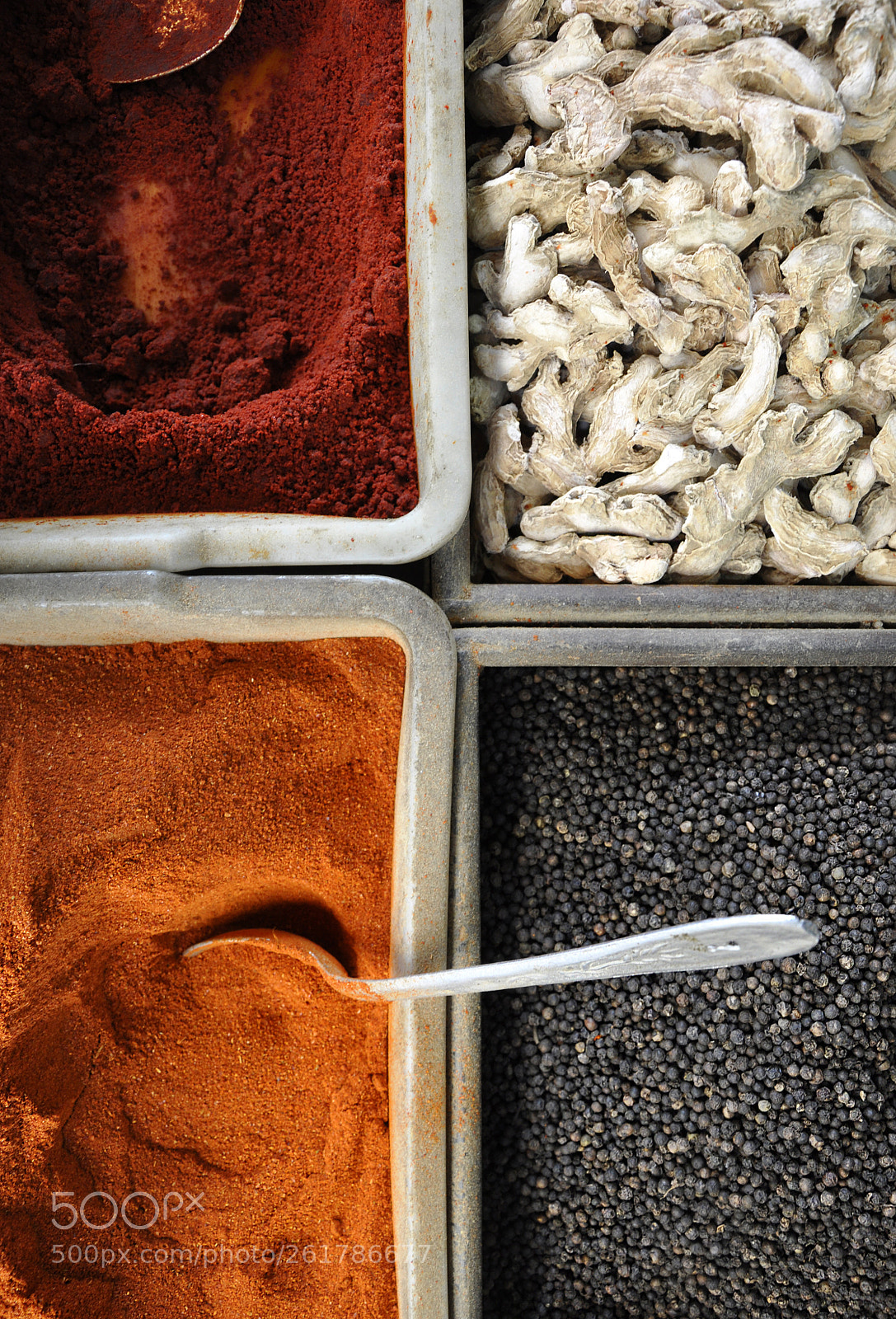 Nikon D90 sample photo. Spices in the market photography