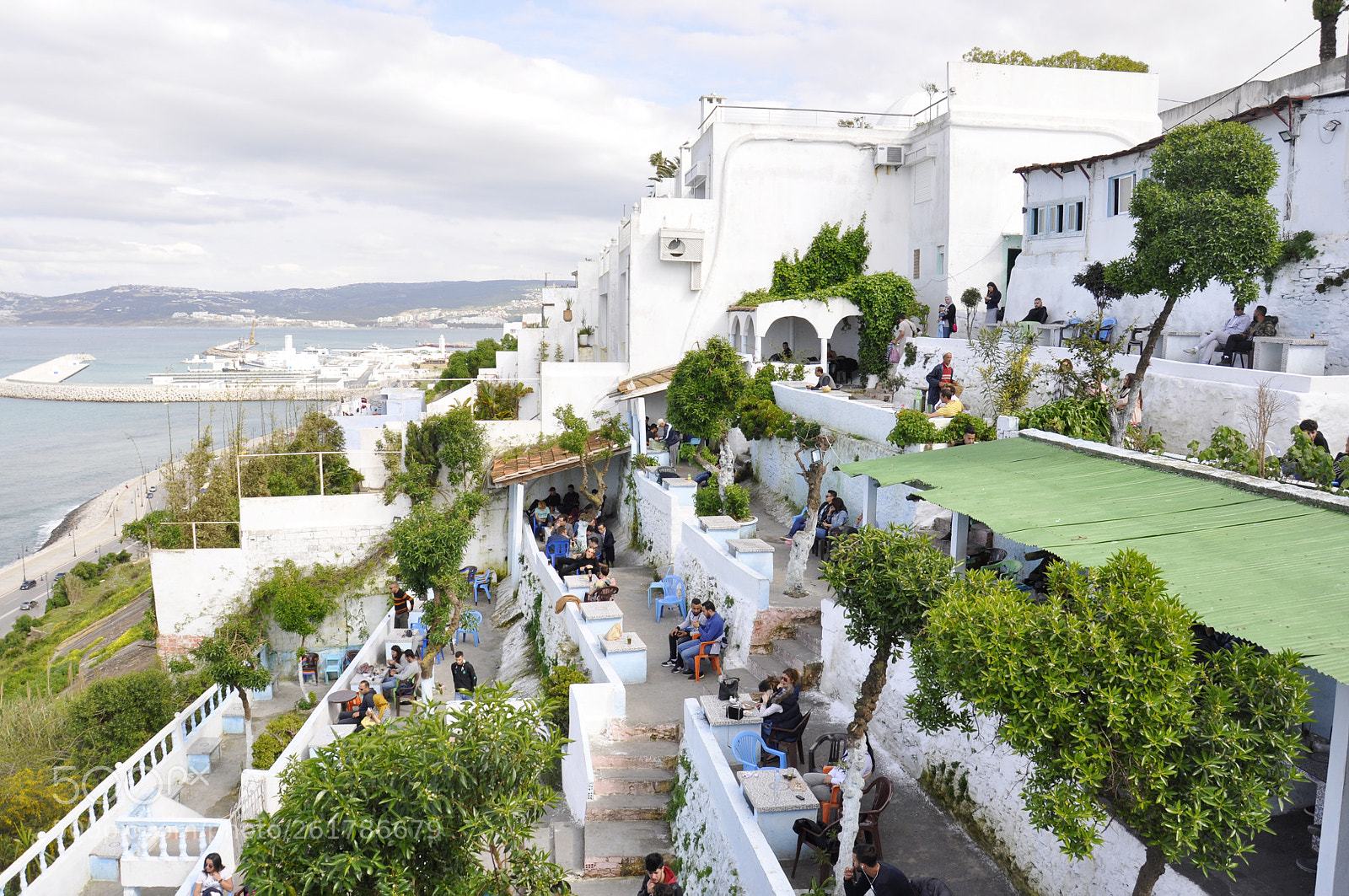 Nikon D90 sample photo. Cafe in tetouan, morocco photography
