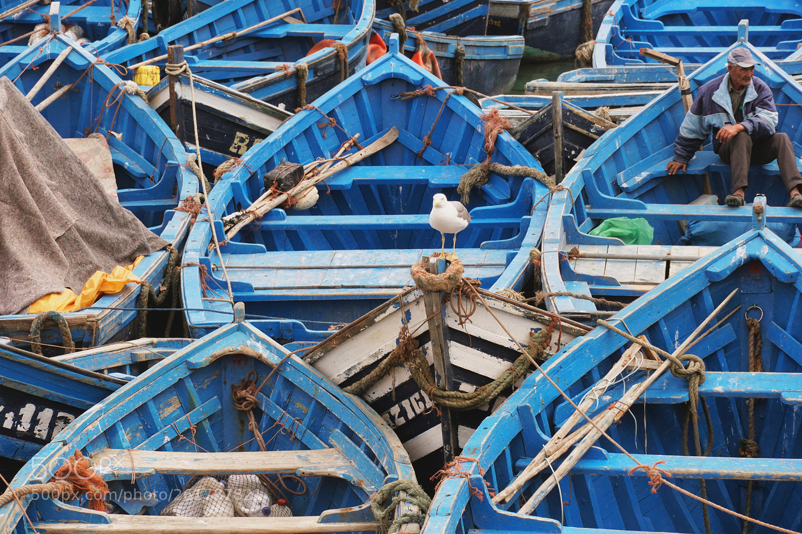 Sony a6500 sample photo. Fisher boats in essaouira photography
