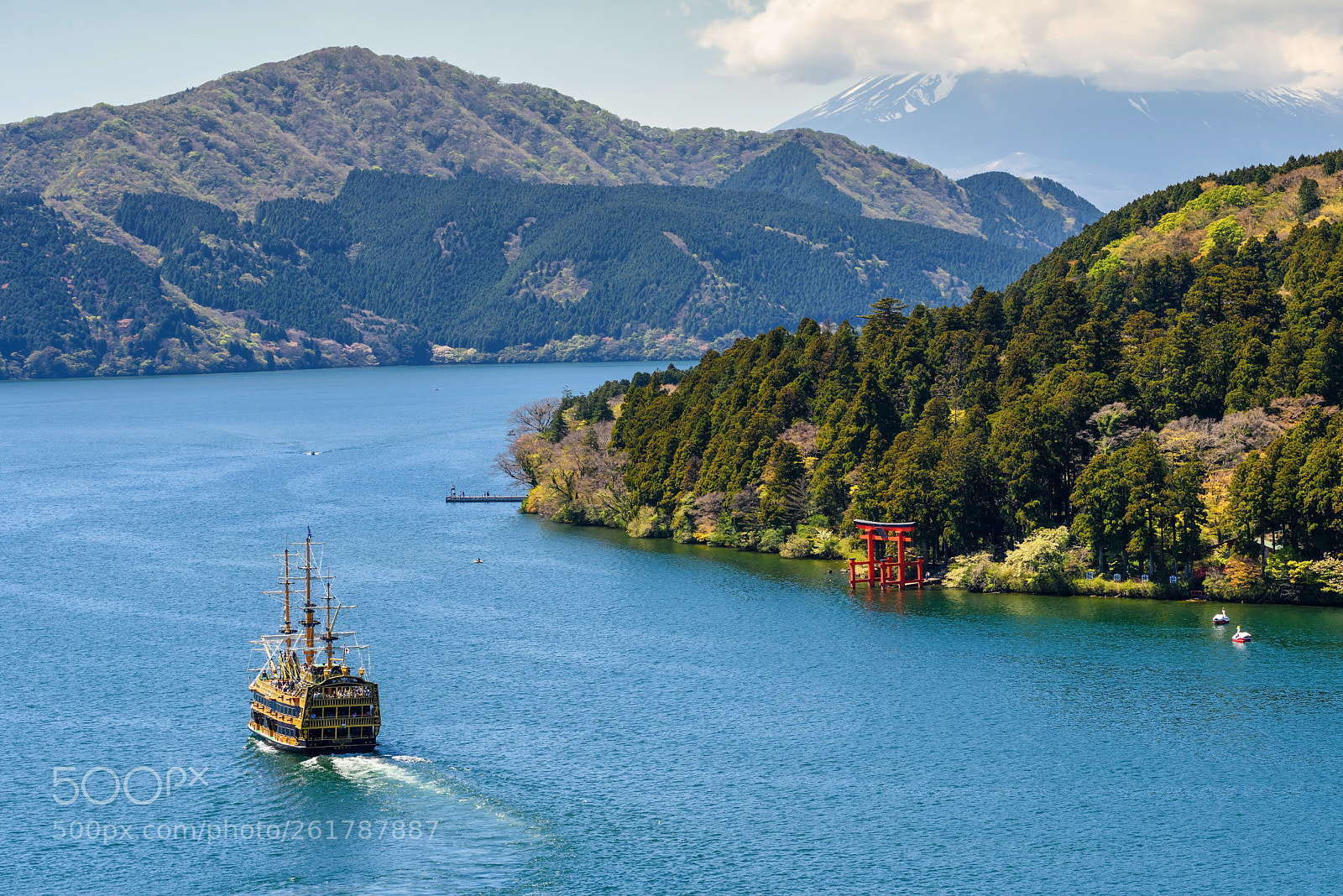 Nikon D810 sample photo. Pirate ship and torii photography