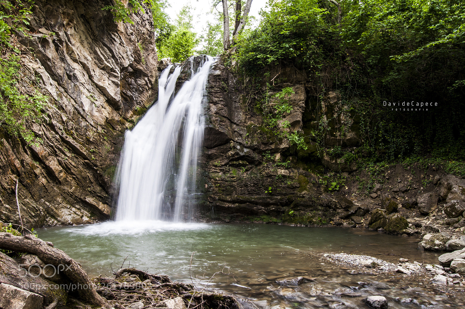 Nikon D90 sample photo. Cascate di san fele photography