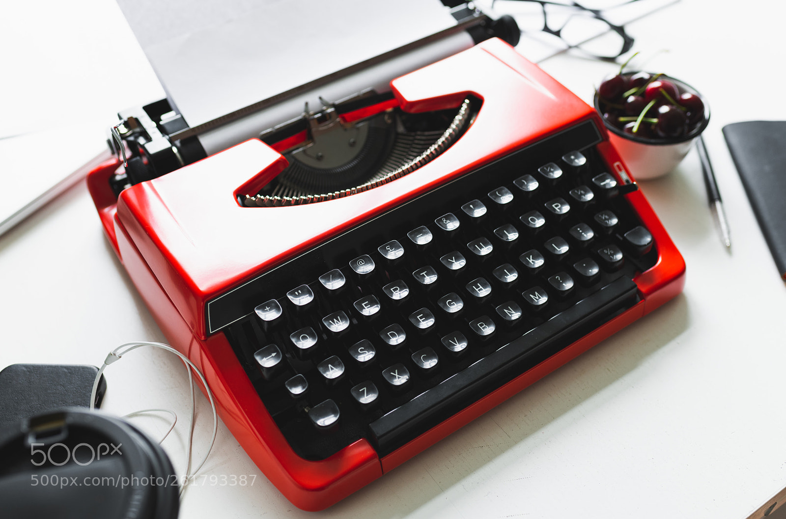 Nikon D850 sample photo. Workplace with bright red photography