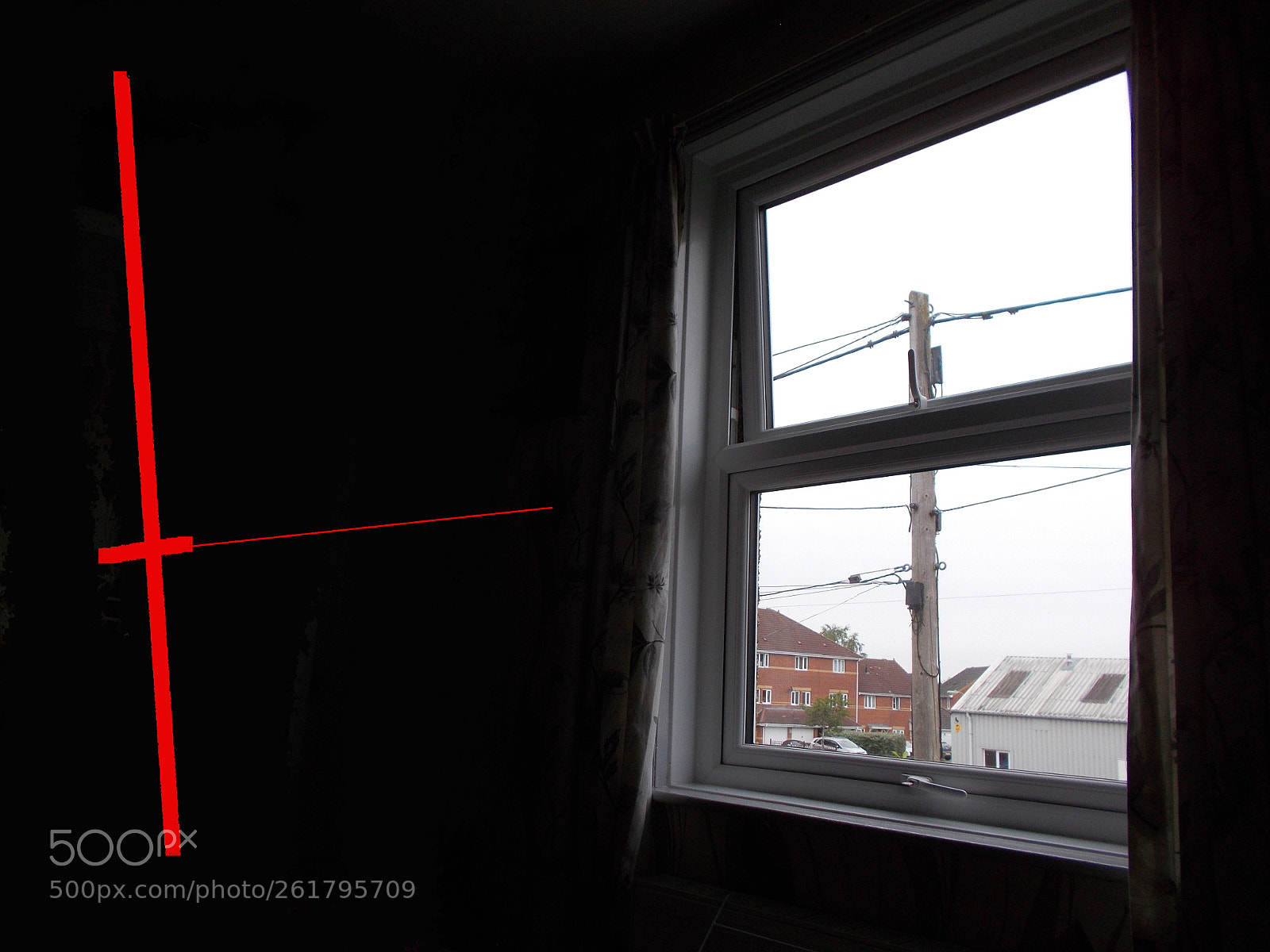 Nikon Coolpix A10 sample photo. Red line photography
