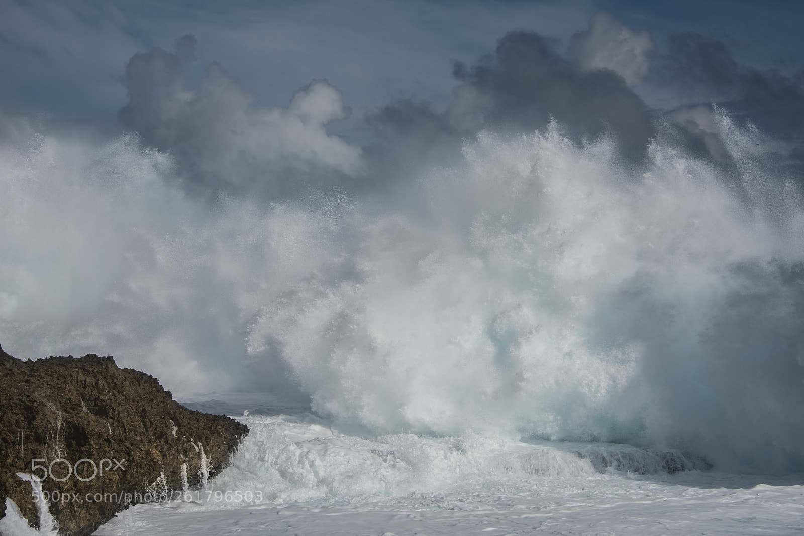 Nikon D810 sample photo. Tonga big waves -4 photography